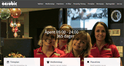 Desktop Screenshot of haugesund-aerobic.no
